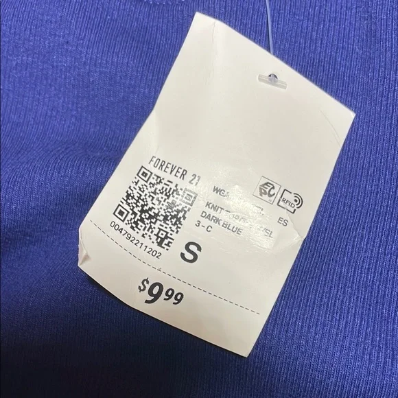 Forever 21 Blue and Black Tank Tops - Picture 4 of 6